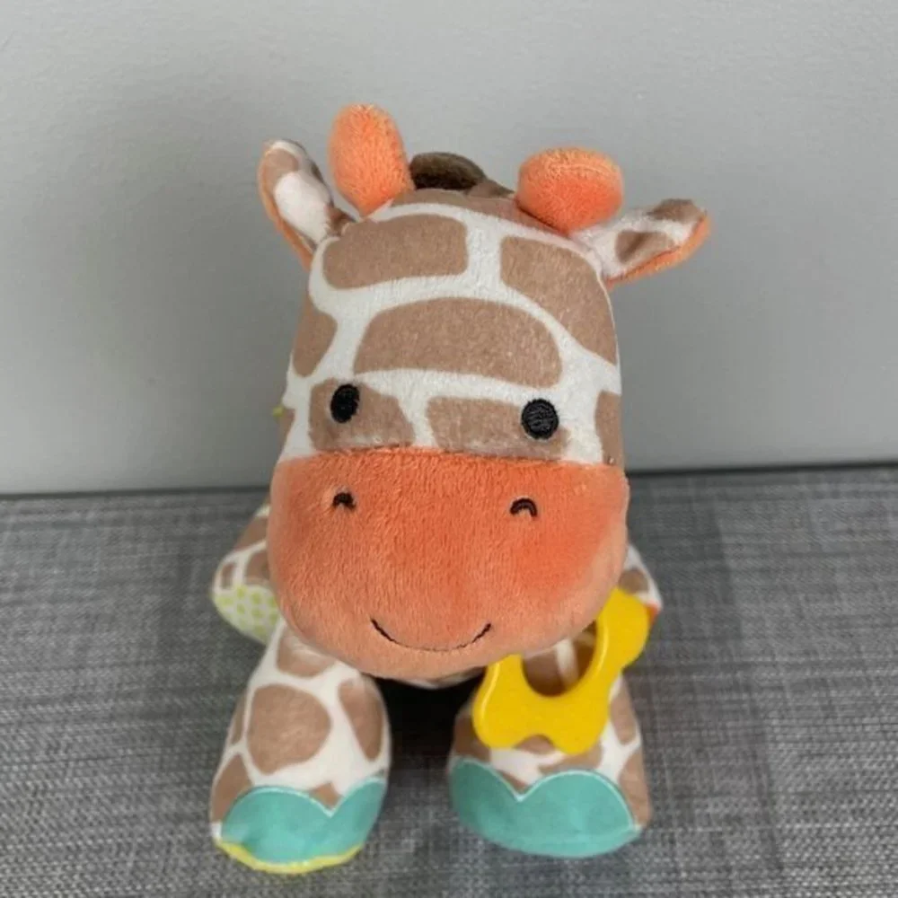 Carter's 2016 Giraffe Rattle Plush Lovey Stuffed Animal Baby Toy‎